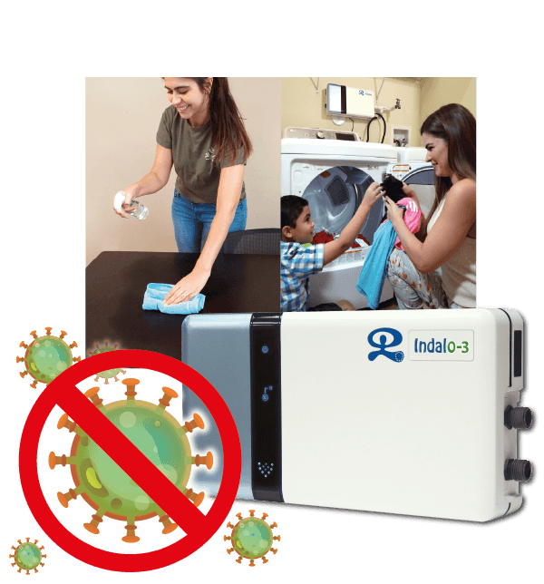 Indalo-3 wash and clean with ozone