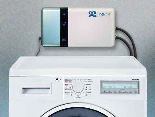 Indalo-3 wash and clean with ozone is installed in any washing machine