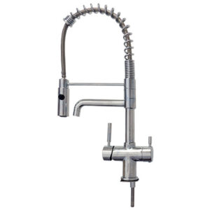3-Way-Indalo-Faucet- Cisne - shower style - has three water outlets.