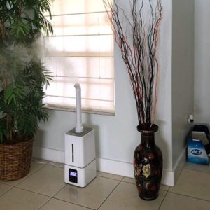 dispensador de ozono en uso